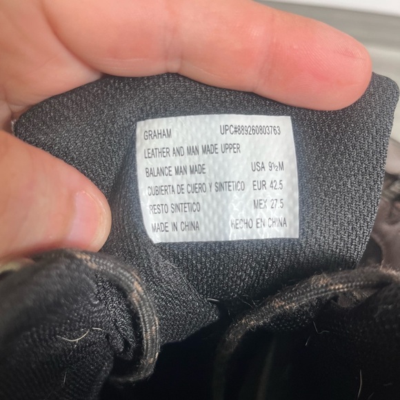 Eddie Bauer Graham Leather Hiking Boots Waterproof Mens 9.5 Brown Comfy - Picture 7 of 7